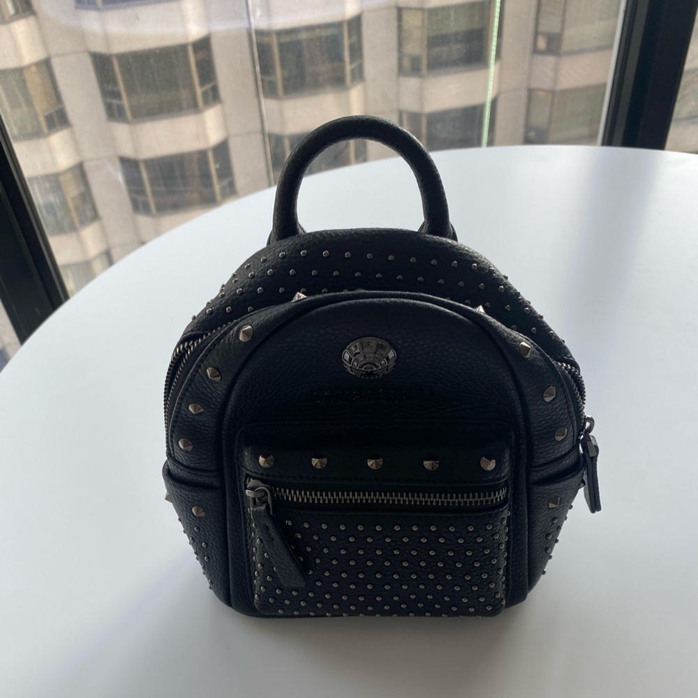 Louis Feraud small black backpack. New.